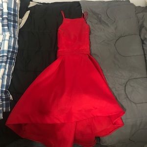 Red dress from Dillard’s